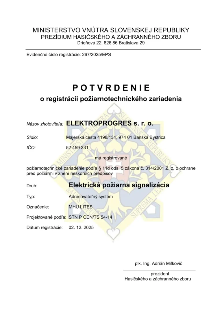 Cert eps 267
